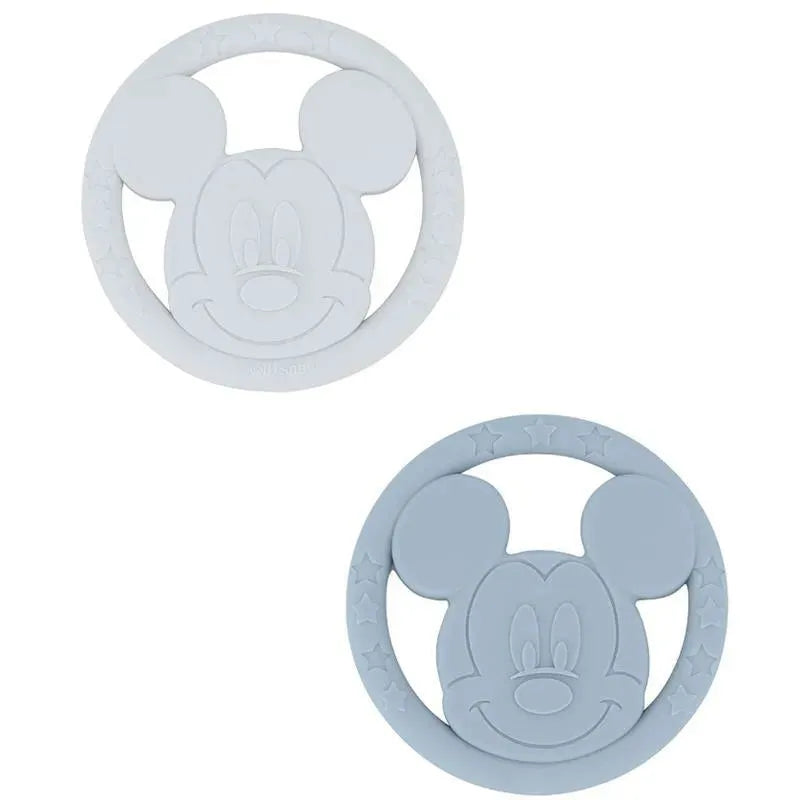 Cudlie - 2Pk Disney Silicone Teether Toy Set for Infants Image 1