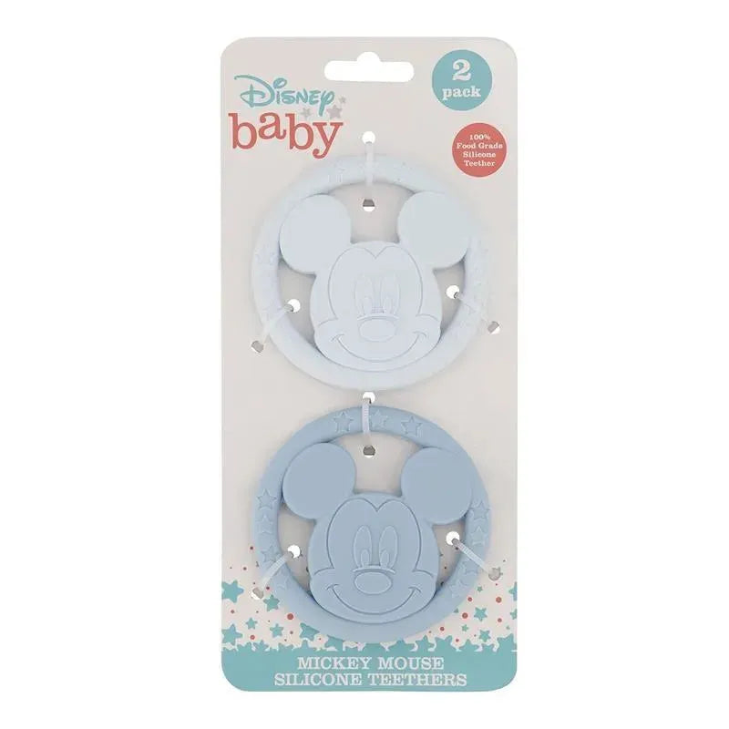 Cudlie - 2Pk Disney Silicone Teether Toy Set for Infants Image 4