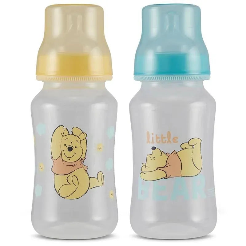 Cudlie - 2Pk Disney Winnie The Pooh Bottles 11Oz, Little Bear Image 1