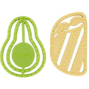 Cudlie - 2Pk Food Grade Silicone Teether, Taco & Avocado Image 1