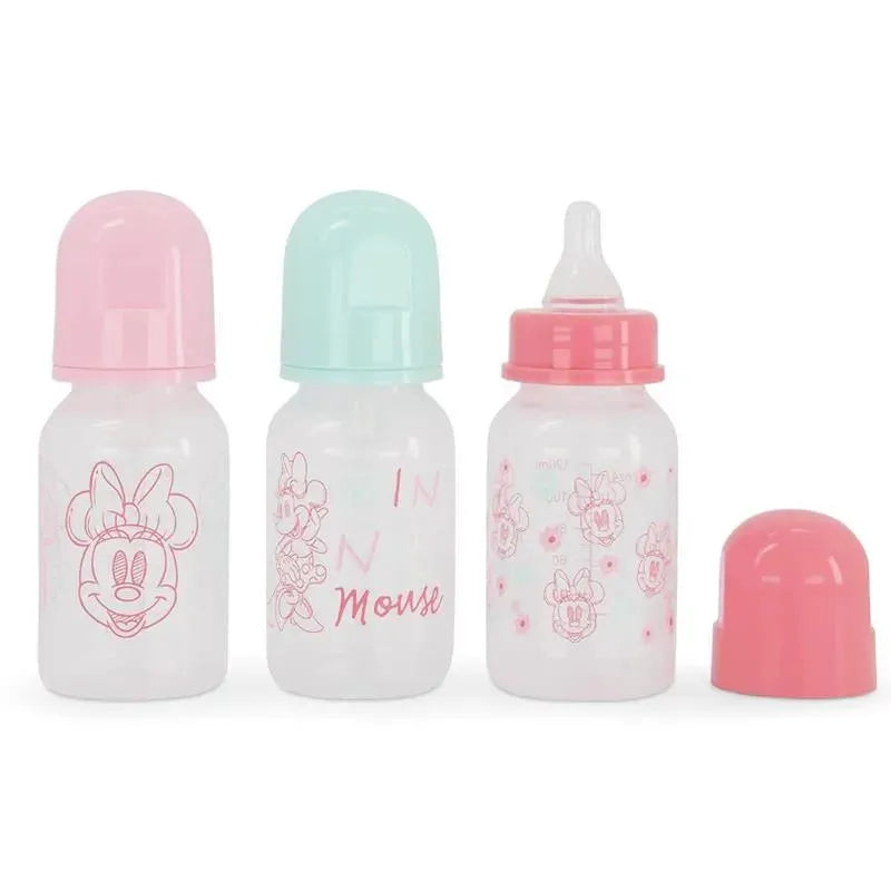 Cudlie - 3Pk Disney Minnie Mouse Bottles 9 Oz, Sketch Minnie Image 1