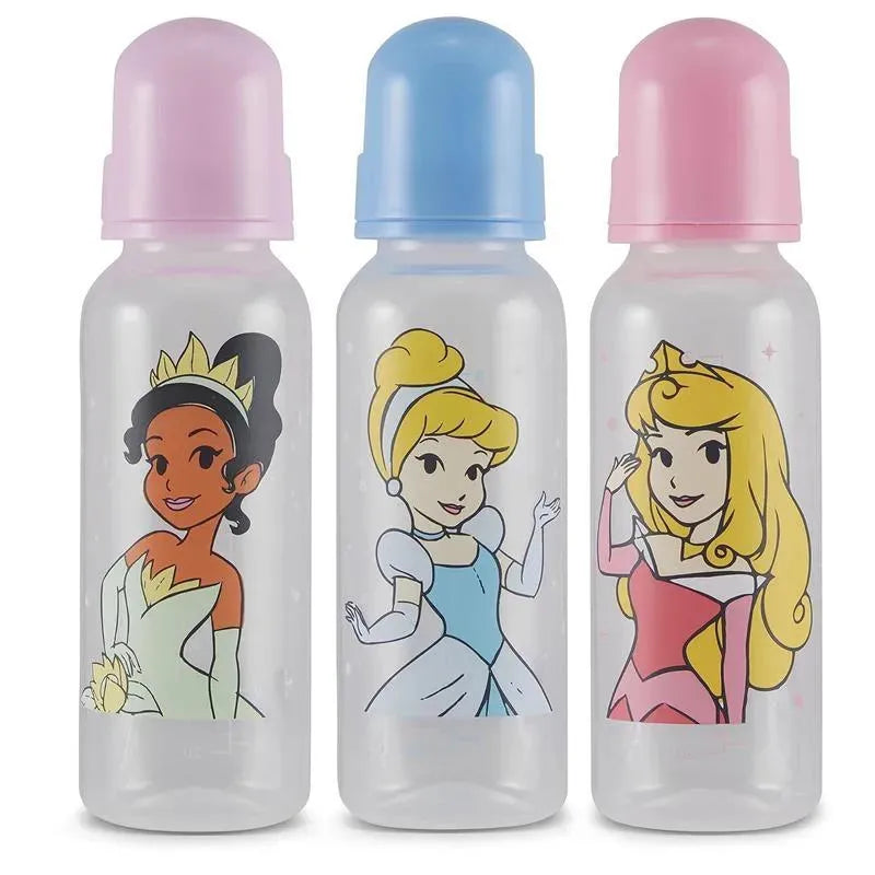 Cudlie - 3Pk Disney Princess 9Oz Bottles, Sparkles Image 1