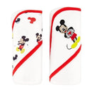 Cudlie - Disney Baby Boy 2Pk Rolled/Carded Hooded Towels, Mickey Mouse Image 1