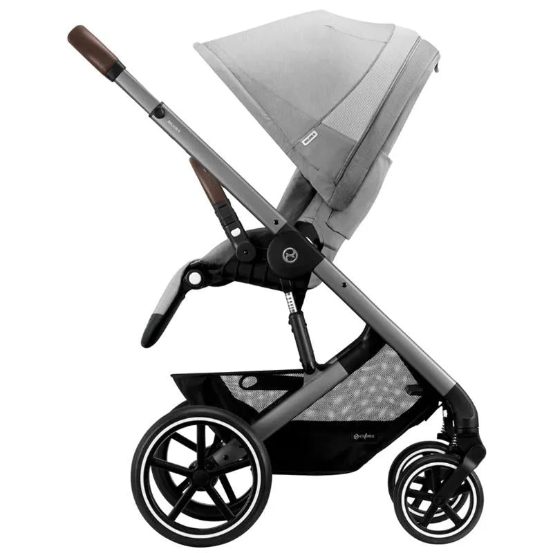 Cybex - Balios S Lux 2 Stroller, Silver Frame/Lava Grey Image 3