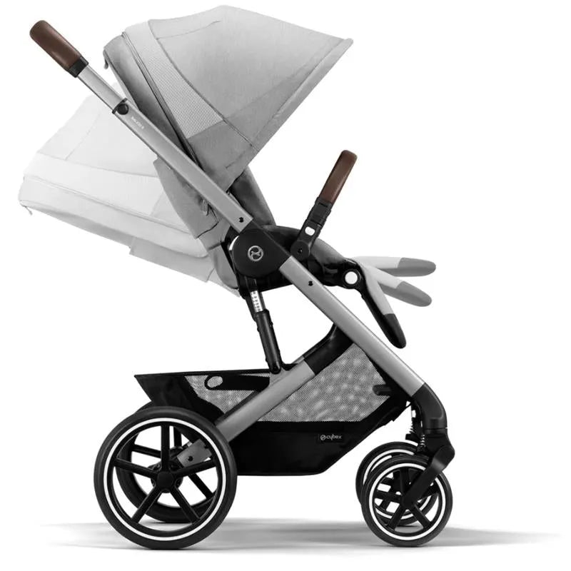 Cybex - Balios S Lux 2 Stroller, Silver Frame/Lava Grey Image 4