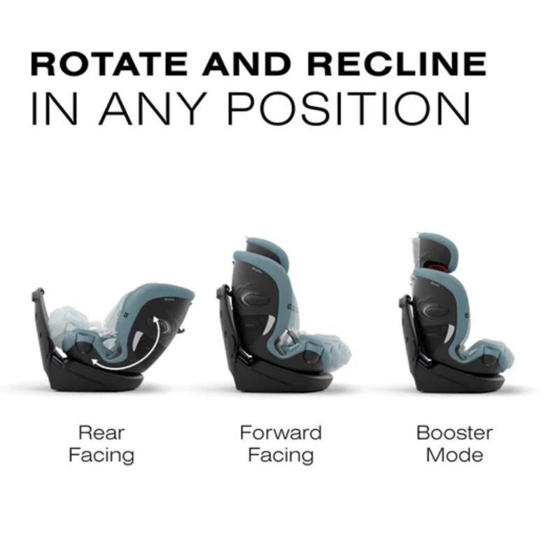 Cybex - Callisto G 360 Rotating All-in-One Car Seat, Stormy Blue Image 3