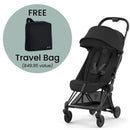 Cybex - Coya Stroller Matte Black Frame/Sepia Black Image 1