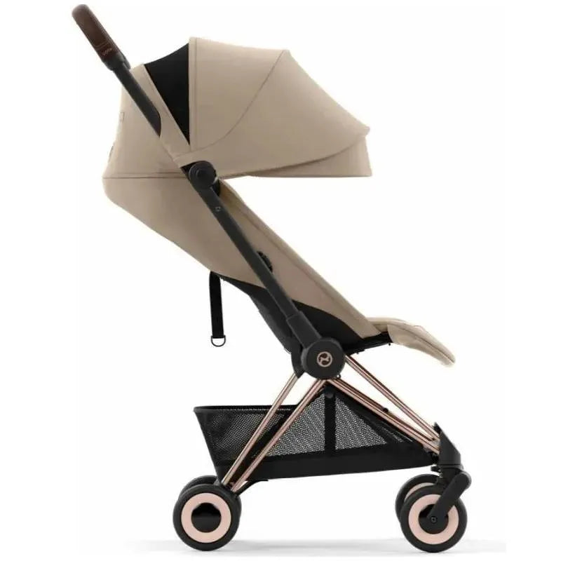 Cybex - Coya Stroller Rose Gold Frame/Cozy Beige Image 3