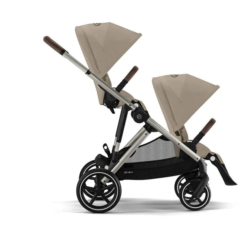 Cybex - Egazelle S Second Seat, Almond Beige With Taupe Frame Image 3