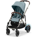 Cybex - Egazelle S Single-to-Double Stroller, Taupe Frame/Stormy Blue Image 1