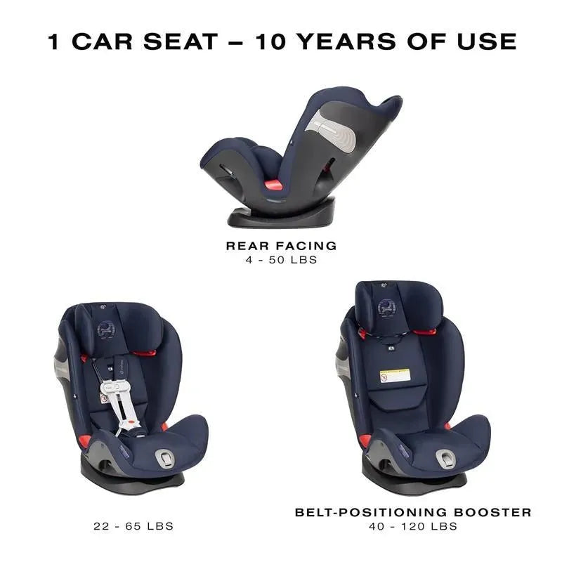 Cybex Eternis S SensorSafe Convertible Car Seat Denim Blue