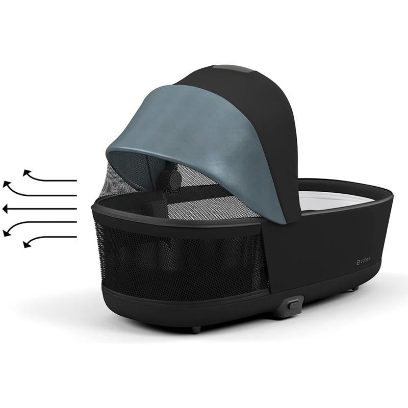 Cybex - Priam4/Epriam2 Lux Cot, Sepia Black Image 3