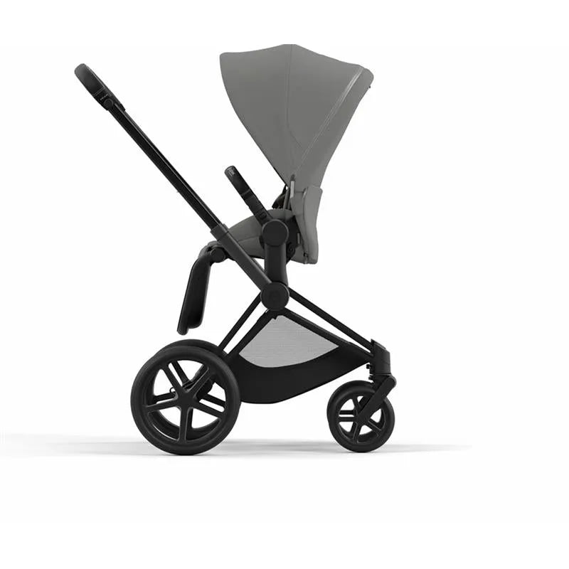 Cybex - Priam4, Matte Black/Black + Soho Grey Seat Pack Image 3