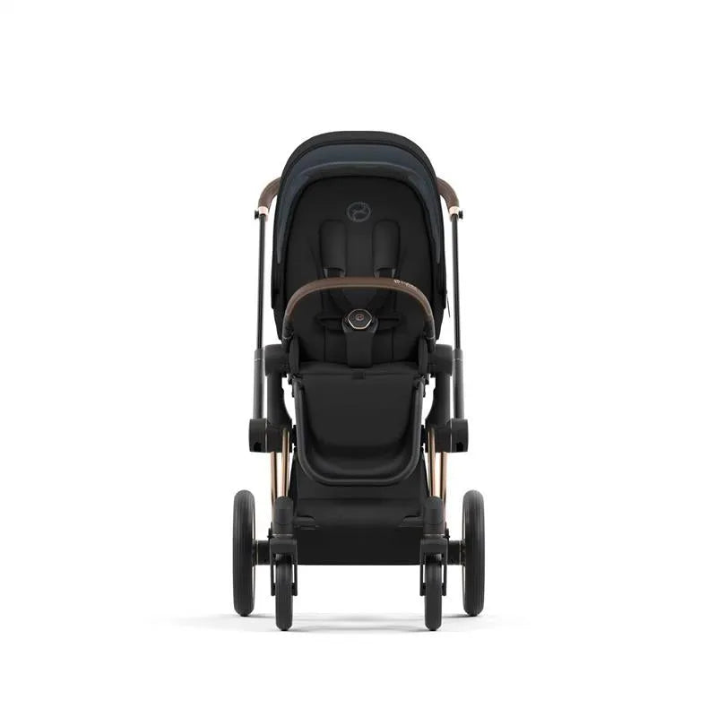 Cybex - Priam4, Rose Gold Frame + Sepia Black Seat Pack Image 3