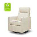 Davinci - Gabby Pillowback Swivel Glider, Natural Oak Image 5