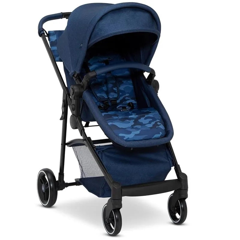 Delta Children - Baby Gap 2-In-1 Carriage Stroller, Camo Blue Image 1