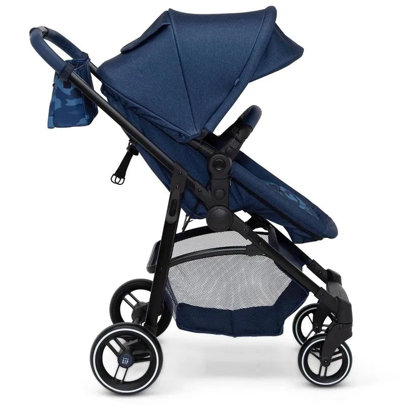 Delta Children - Baby Gap 2-In-1 Carriage Stroller, Camo Blue Image 2