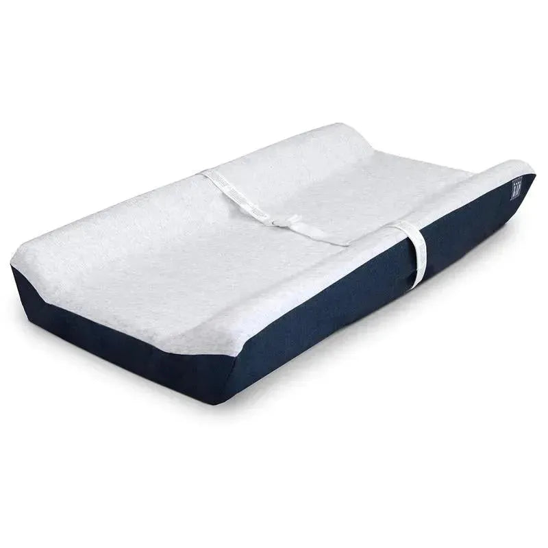 Delta Children - Gap BabyGap Contoured Changing Pad with Cooling Cover, Navy Image 1