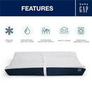 Delta Children - Gap BabyGap Contoured Changing Pad with Cooling Cover, Navy Image 6