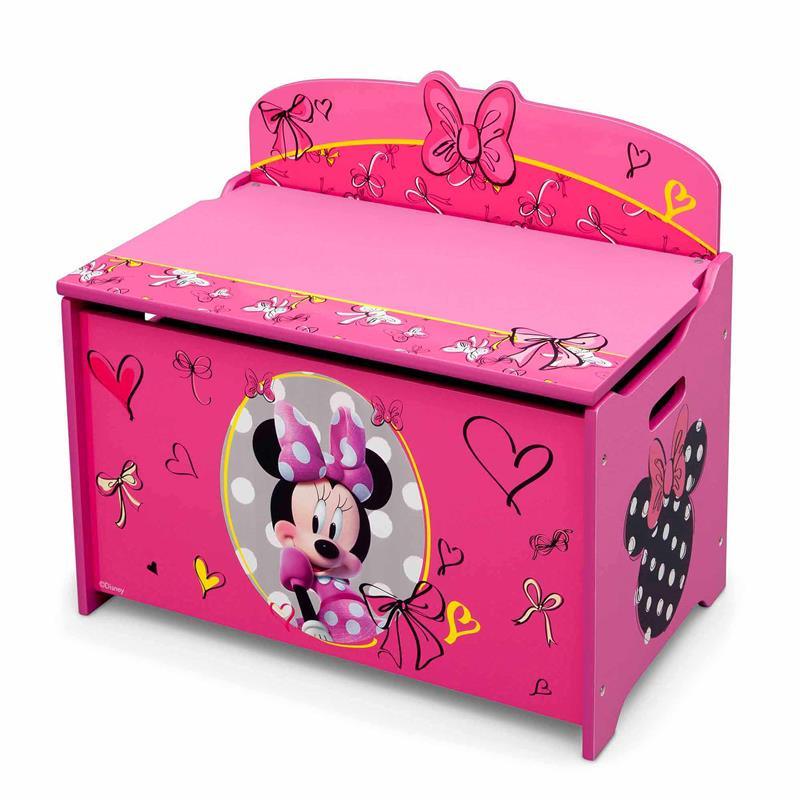 Delta Minnie Mouse Toy Box For Kids Image 3