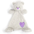 DEMDACO - Birthstone Color Alexandrite and Grey, Stuffed Animal Blankie Bear June Image 1