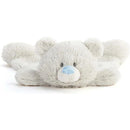 DEMDACO - Birthstone Color Aquamarine and Grey, Stuffed Animal Blankie Bear March Image 2