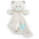 DEMDACO - Birthstone Color Aquamarine and Grey, Stuffed Animal Blankie Bear March Image 6