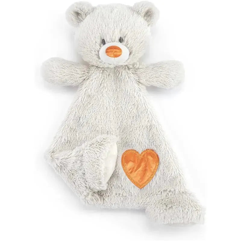 DEMDACO - Birthstone Color Citrine and Grey, Stuffed Animal Blankie Bear November Image 3