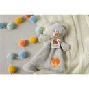 DEMDACO - Birthstone Color Citrine and Grey, Stuffed Animal Blankie Bear November Image 6