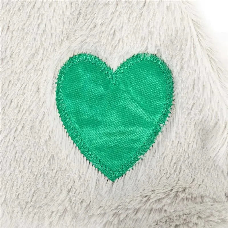 DEMDACO - Birthstone Color Emerald Green and Grey, Stuffed Animal Blankie Bear May Image 5