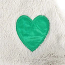 DEMDACO - Birthstone Color Emerald Green and Grey, Stuffed Animal Blankie Bear May Image 5