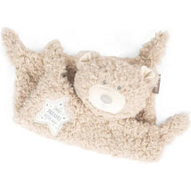 DEMDACO - Fuzzy Brown Bear Sweet Dreams Polyester Plush Blankie Image 2