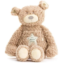 DEMDACO - Fuzzy Sweet Dreams Bear Brown Plush Toy Image 1