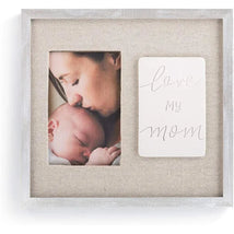 Demdaco Love My Mom Frame, Love My Mom Photo Frame 10 x 9.5, Mom Gift Image 1