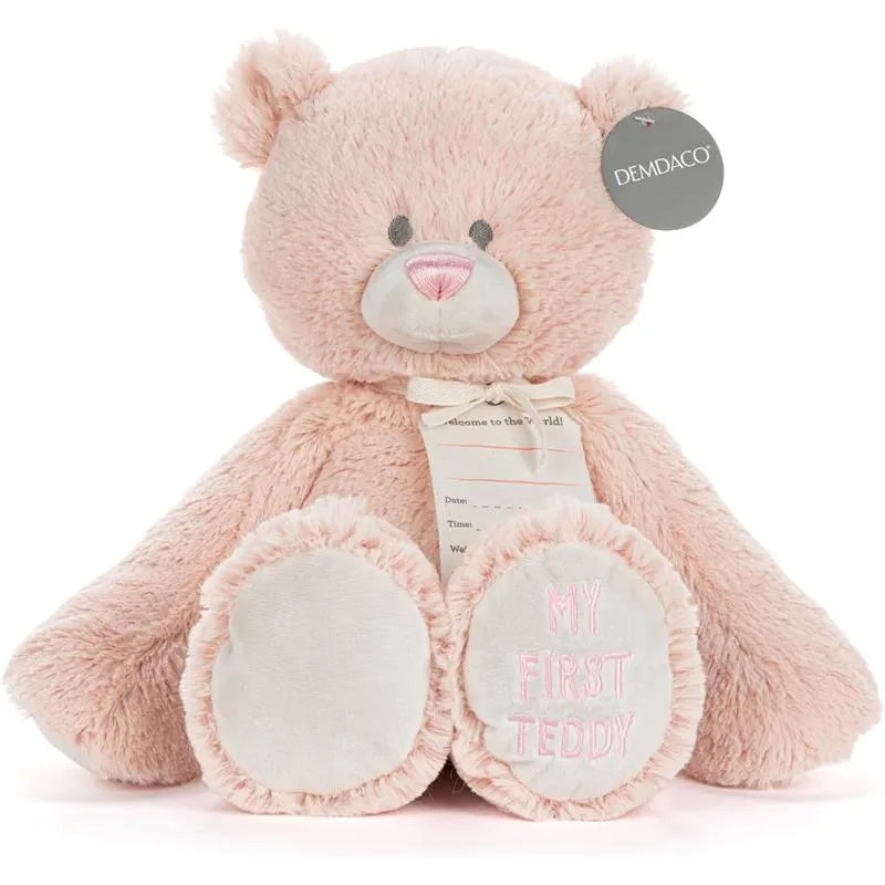 Demdaco - My First Teddy Bear 16, Pink Image 4