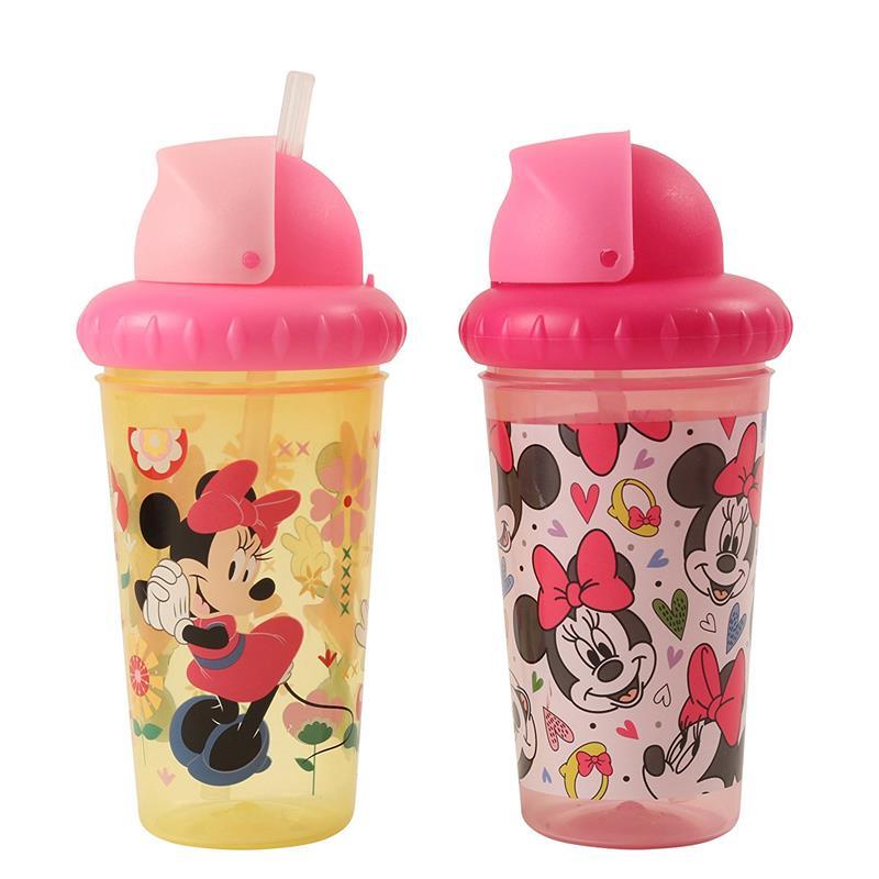 Disney Minnie Mouse Flip Top Straw Cup 10 Oz
