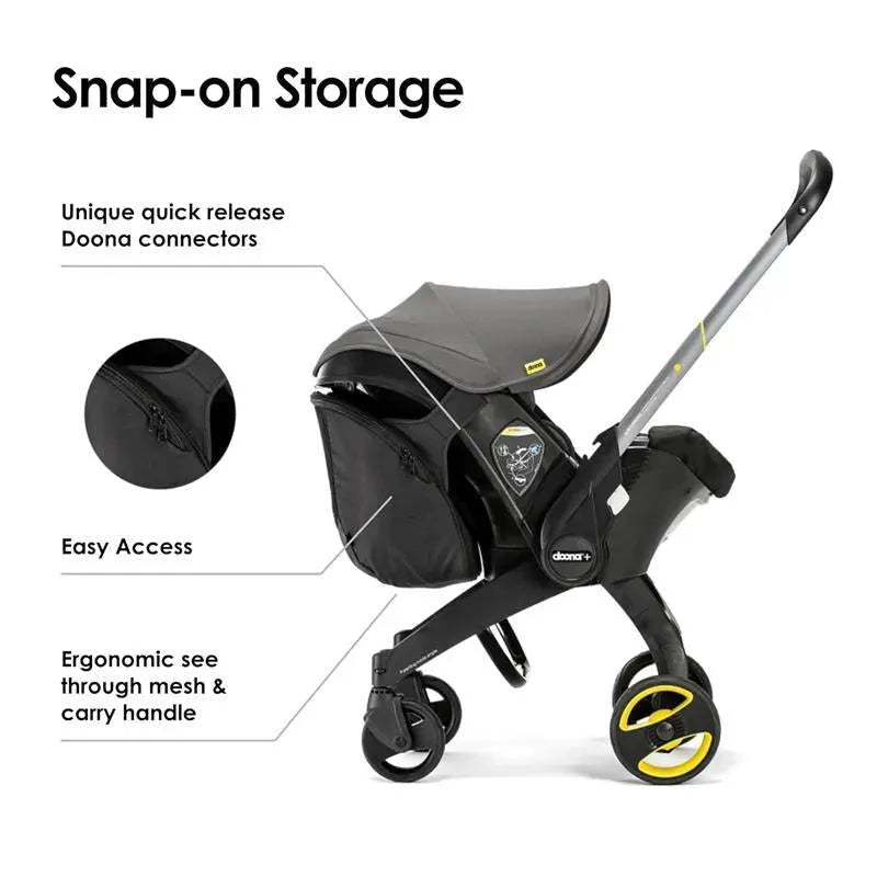 Doona - Snap-On Storage, Compatible with Doona Car Seat & Stroller Image 2