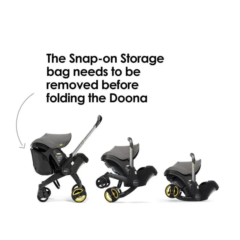 Doona Snap On Storage Compatible with Doona Car Seat Stroller