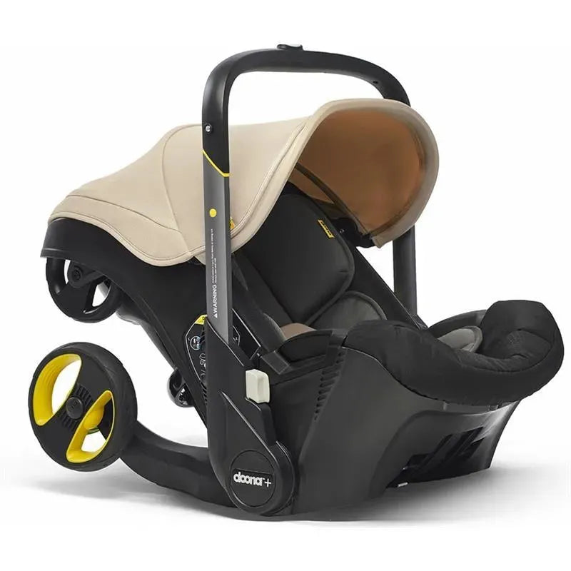 Doona+ Infant Car Seat & Stroller, Sahara Sand Image 4