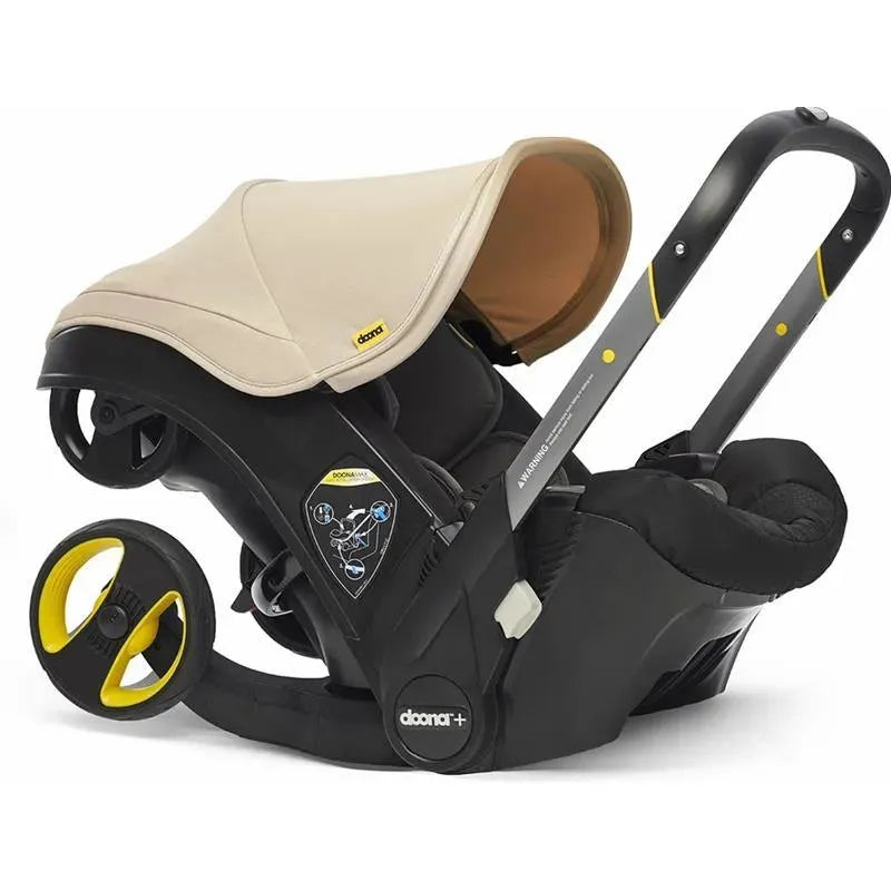 Doona+ Infant Car Seat & Stroller, Sahara Sand Image 5