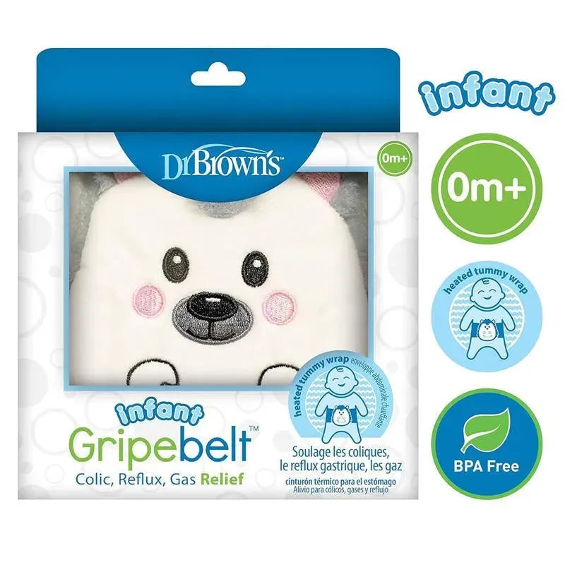 Dr Brown - Infant Gripebelt for Colic Relief, Heated Tummy Wrap, Hedgehog, 0-3m Image 7