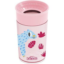Dr Brown - Milestones Cheers 360 Transition Sippy Cup, Pink Leopard, 10 oz Image 1