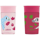 Dr Brown - Milestones Cheers 360 Transition Sippy Cup, Pink Leopard and Red Lemur, 10 oz, 2 Pack Image 4