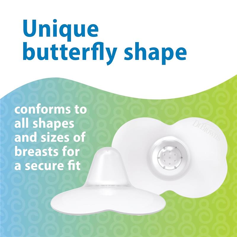 Dr. Brown - Nipple Shields 2-Pack With Sterilizer Case, Size 2 Image 7