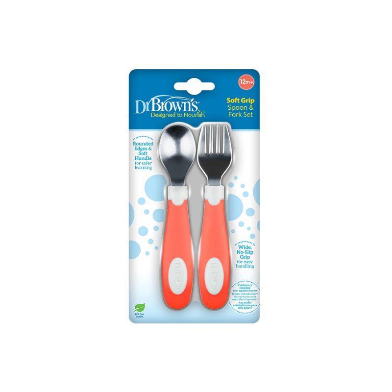 Kiinde Lil' Bites Soft Silicone Spoon Stage 1 Soothe (Grey) 3-Pack
