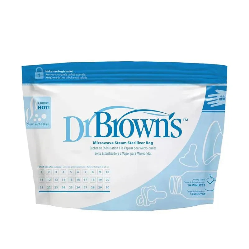 Dr. Browns - 5Pk Microwave Steam Sterilizer Bags for Baby Bottles Image 7