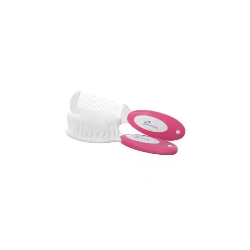 Dreambaby Deluxe Brush & Comb Set - Pink Image 1