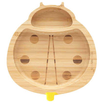 Eco Rascals - Bamboo Suction Plate, Ladybird, Yellow Image 1