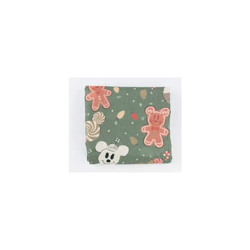 Ellie Sue - Disney Mickey Christmas Magic Muslin Blanket Image 3