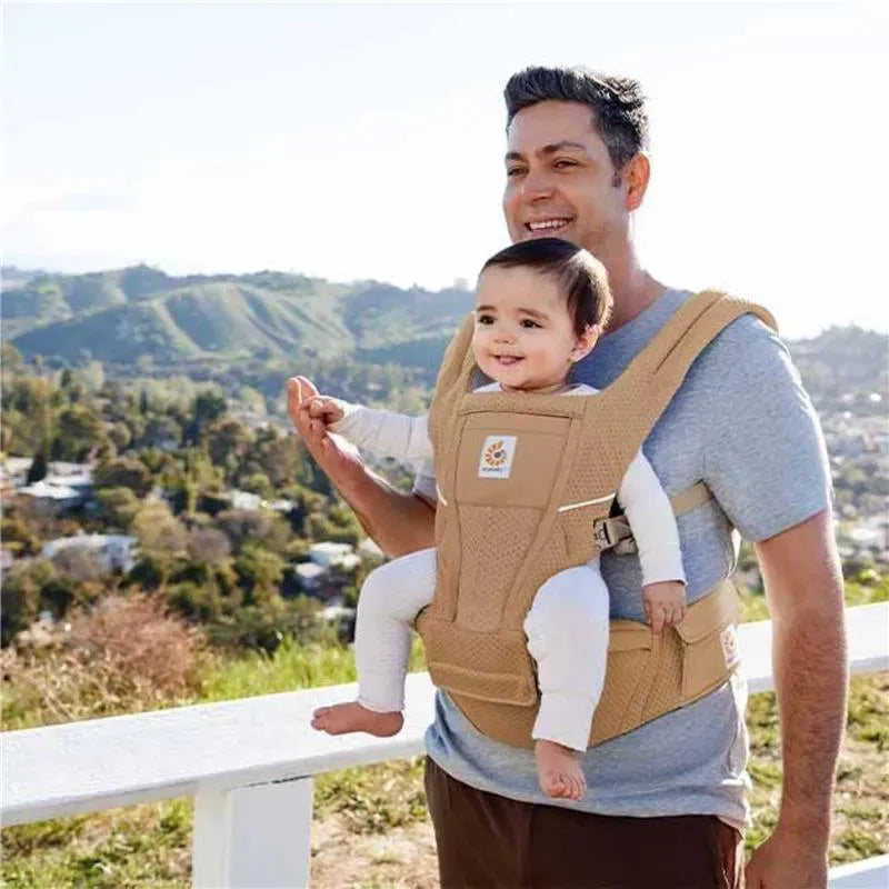 Ergobaby - Baby Carrier Alta Hip Seat, Camel Brown  Image 4